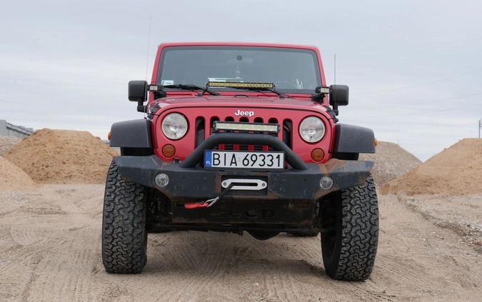 Jeep Wrangler cena 74900 przebieg: 225000, rok produkcji 2008 z Łapy małe 191